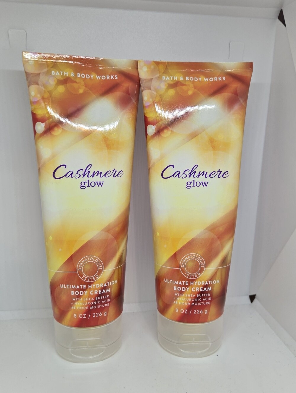 Bath & Body Works Cashmere Glow Body Cream - Lot Of 2